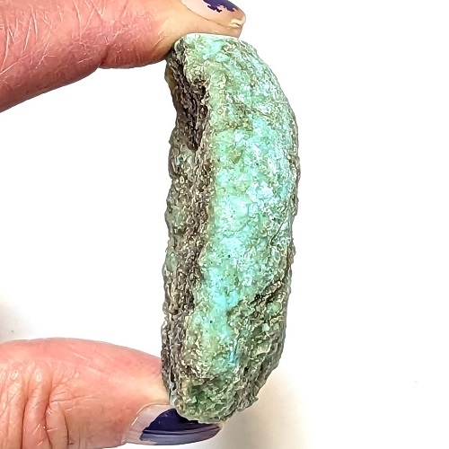 Stabilized Cameo Blue Ice Turquoise Rough #10