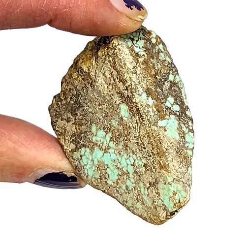 Number 8 Mine Stabilized Turquoise Rough #12