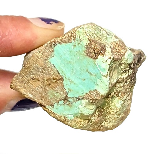 Number 8 Mine Stabilized Turquoise Rough #13