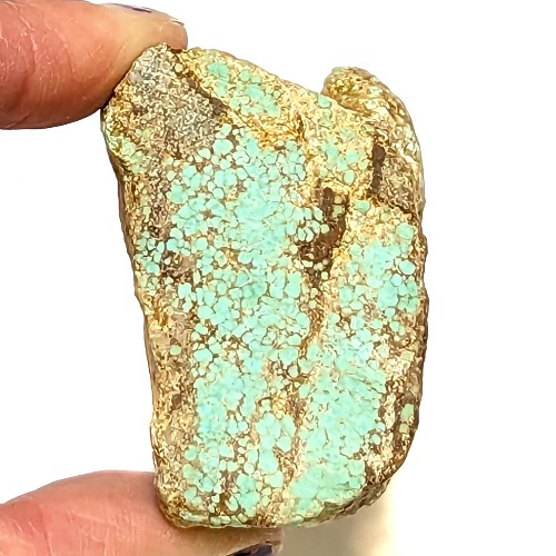 Number 8 Mine Stabilized Turquoise Rough #14