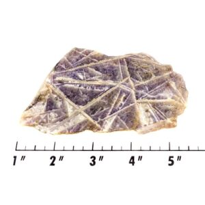 Slab381 - Sagenitic Fluorite