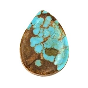 Cab284 - Number 8 Mine Stabilized Turquoise